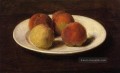 Stillleben von Four Peaches Henri Fantin Latour